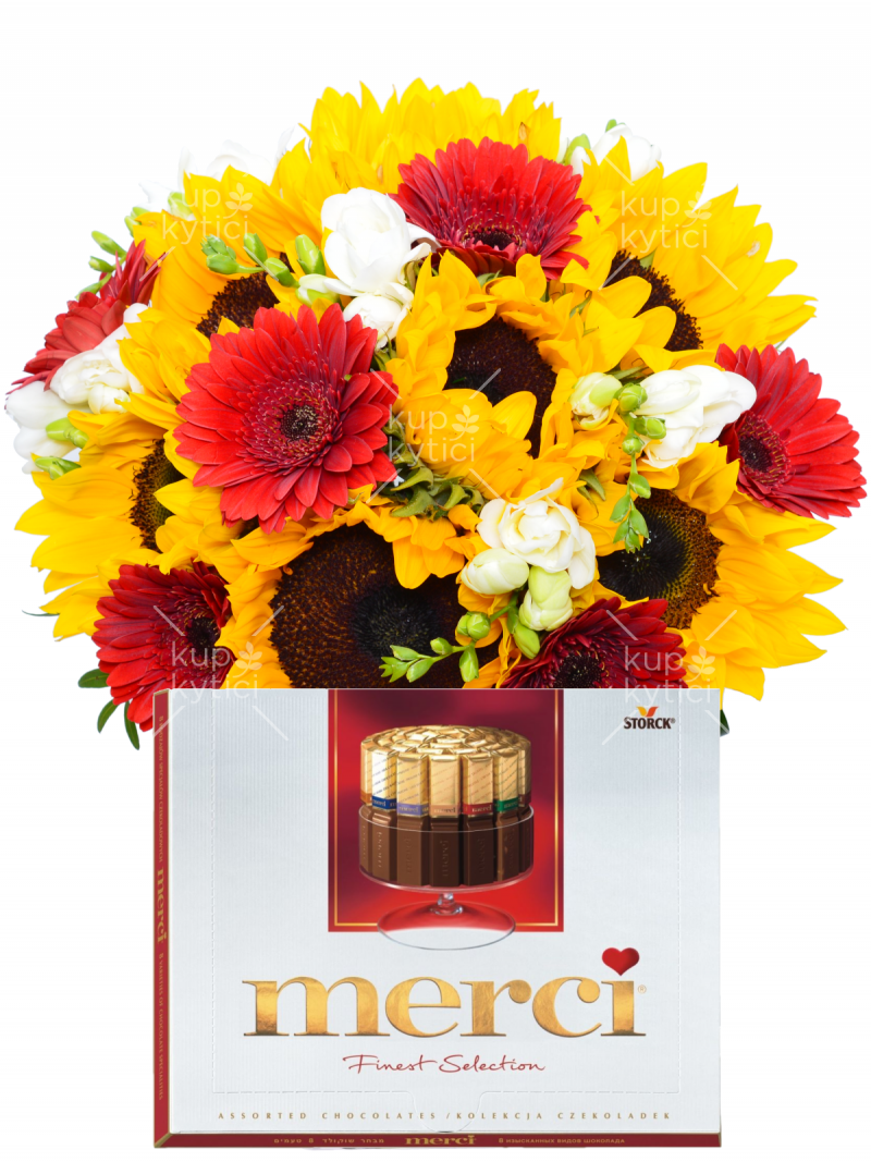 Summer bouquet - gift set