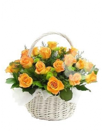 Цветочные корзины 11