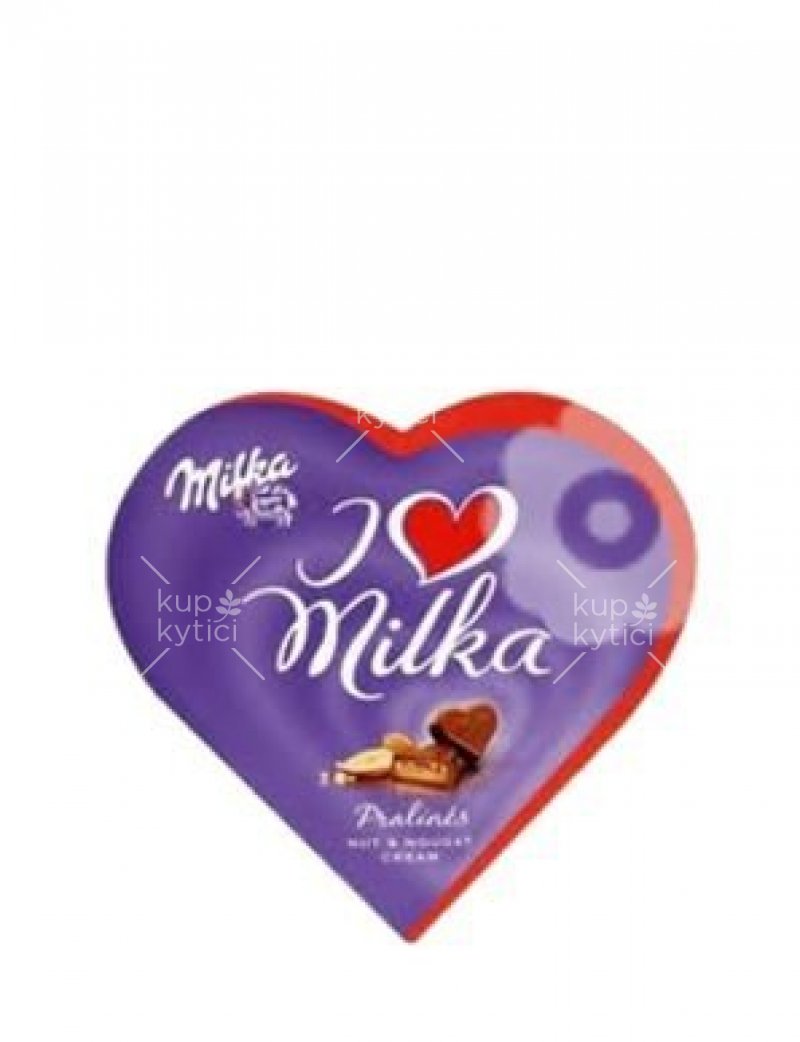 Bonboniéra Milka srdca