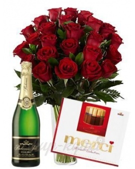 ČERVENÉ RŮŽE SET 2