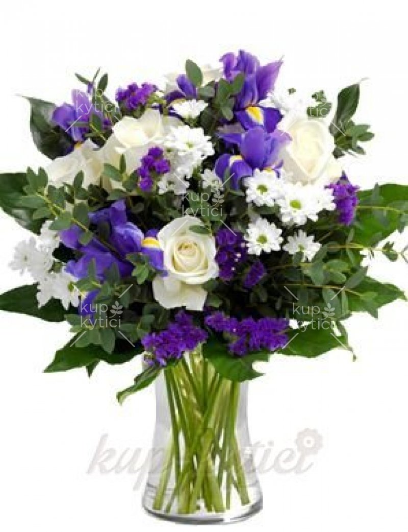 Unusually composed bouquet Babin