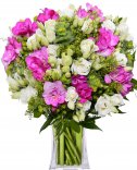 Frezie + Eustoma : Kup Kytici online