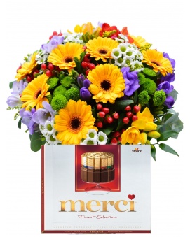 Bouquet HAPPY + Merci 250 g
