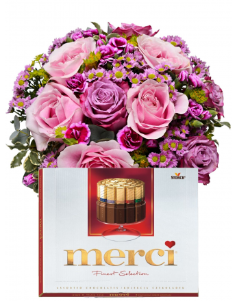 Bouquet GUAPA + Merci 250 g
